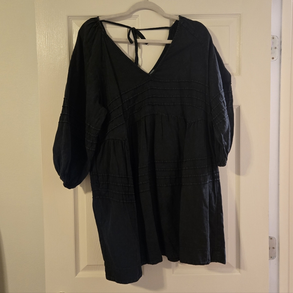 Talulah Charcoal V-Neck Dress
